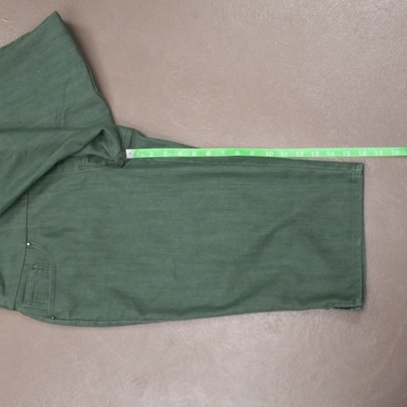 D&Co Denim +Company Green,Jean, Capris - Picture 5 of 10